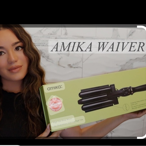 AMIKA HIGH TIDE DEEP WAVER ADVANCED TOOL THAT CREATES EFFORTLESS UNDONE WAVES - Picture 2 of 9